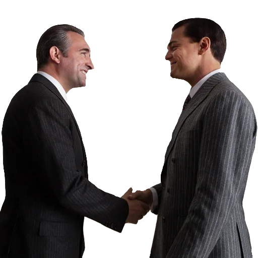 🤝 Стикер «Волк с Уолл стрит» для Telegram