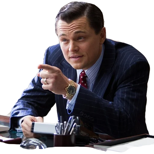 👉 Стикер «Волк с Уолл стрит» для Telegram