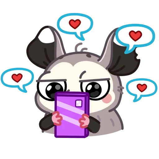 Стикер «Монти» для Telegram