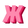 🌺 Эмодзи «Montserrat Pink - розовый шрифт» для Telegram