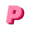 🌺 Эмодзи «Montserrat Pink - розовый шрифт» для Telegram