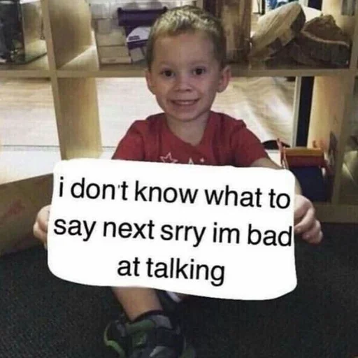 🦖 Стикер «Mood written brian» для Telegram
