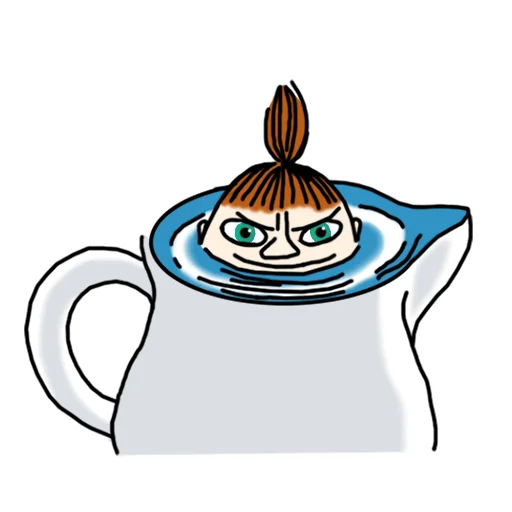 😈 Стикер «MOOMIN» для Telegram