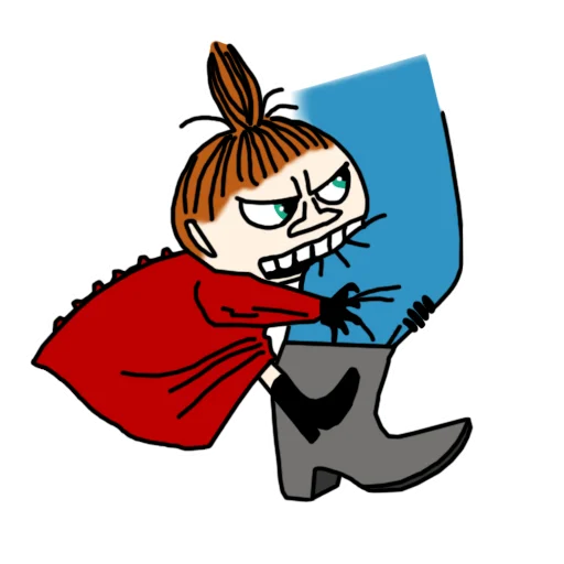 😬 Стикер «MOOMIN» для Telegram