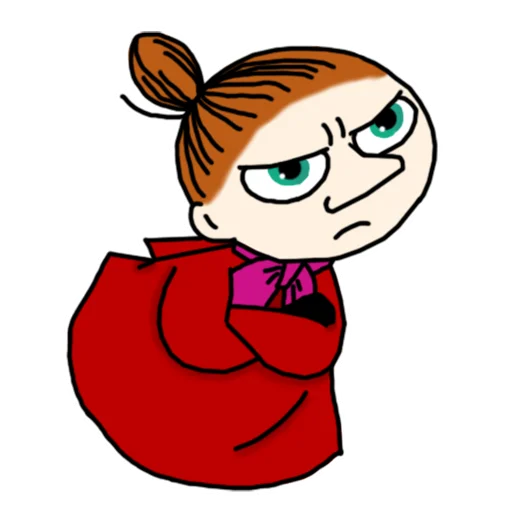 😒 Стикер «MOOMIN» для Telegram