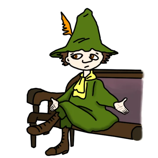 🤷‍♀ Стикер «MOOMIN» для Telegram