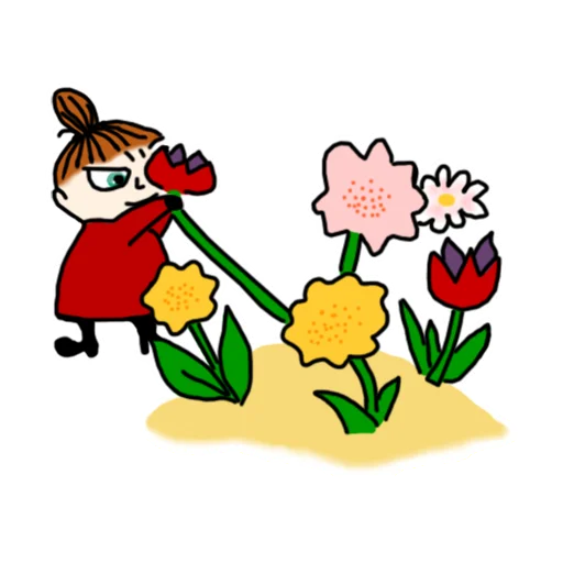 💐 Стикер «MOOMIN» для Telegram