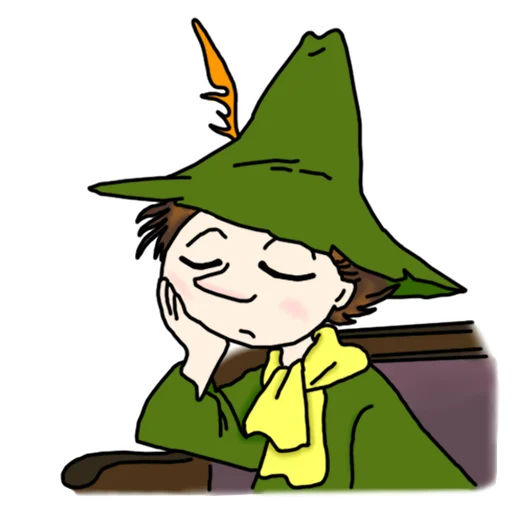 😴 Стикер «MOOMIN» для Telegram