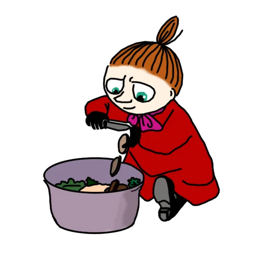 🍲 Стикер «MOOMIN» для Telegram