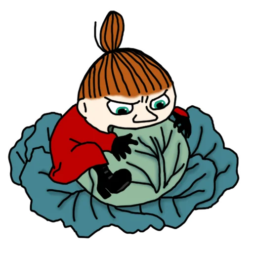 🥬 Стикер «MOOMIN» для Telegram