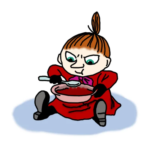 🍛 Стикер «MOOMIN» для Telegram