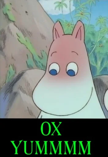 🥵 Стикер «Moomin Fuck Mode» для Telegram