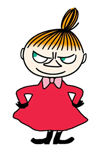 Стикерпак Little My для Telegram — скачать