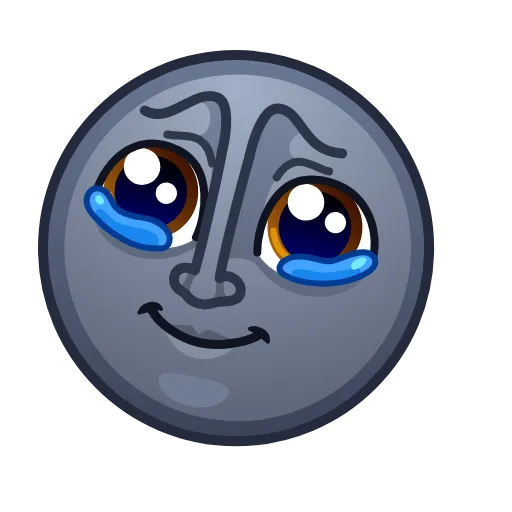 🥹 Эмодзи «Moon Emoji» для Telegram