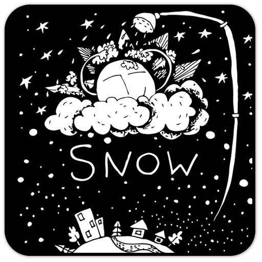 🌨 Стикер «Moonlight» для Telegram