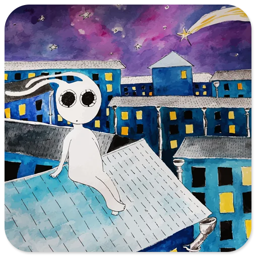 💫 Стикер «Moonlight» для Telegram