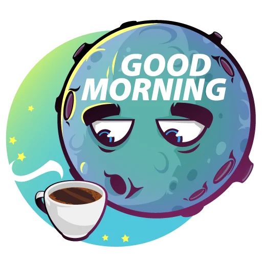 Стикерпак Moony Loony для Telegram — скачать