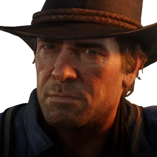 🤨 Стикер «Arthur Morgan RDR2» для Telegram