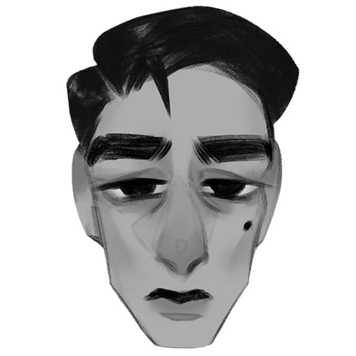 🗿 Стикер «Моргулы» для Telegram