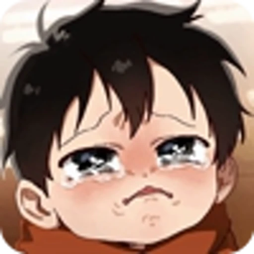 😭 Эмодзи «Mori On the Way to See Mom» для Telegram