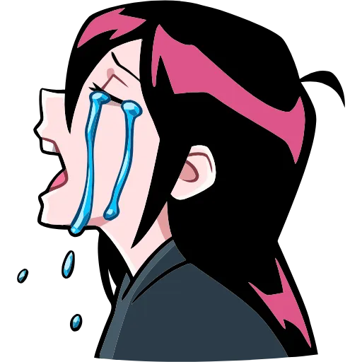 😭 Эмодзи «Мори» для Telegram