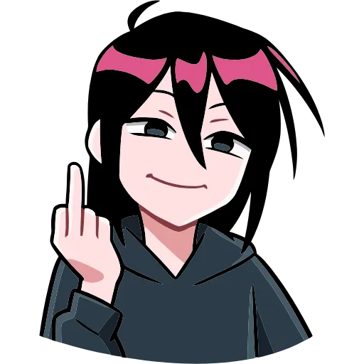 🖕 Эмодзи «Мори» для Telegram