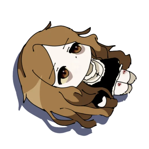Стикерпак Mori Gyaru для Telegram — скачать