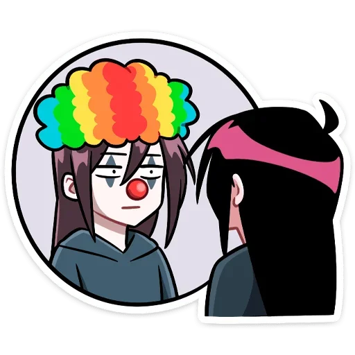 🤡 Стикер «мори без кринж надписей» для Telegram