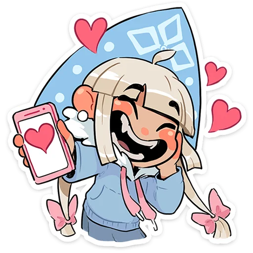 Стикерпак Дед Мороз и Снегурочка для Telegram