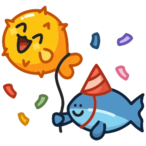 🥳 Эмодзи «Морской коктейль» для Telegram