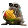 😬 Эмодзи «Морж» для Telegram