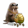 🤩 Эмодзи «Морж» для Telegram