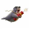 💜 Эмодзи «Морж» для Telegram