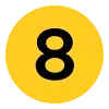 8️⃣ Эмодзи «⭕1⃣ красная ветка» для Telegram