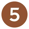 5️⃣ Эмодзи «⭕1⃣ красная ветка» для Telegram