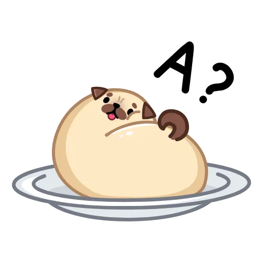 🤨 Эмодзи «Мопс Моши» для Telegram