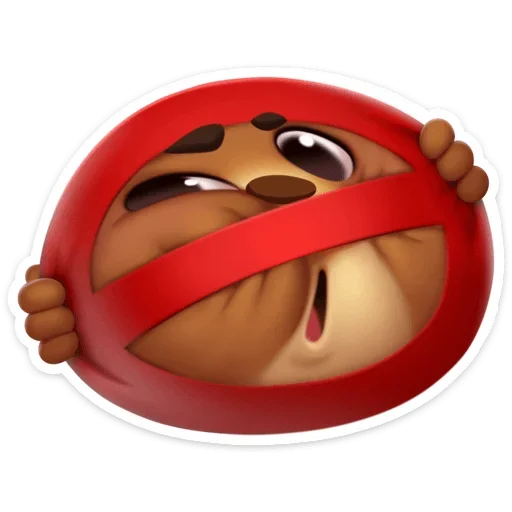 ❌ Стикер «Мишка Мотя» для Telegram