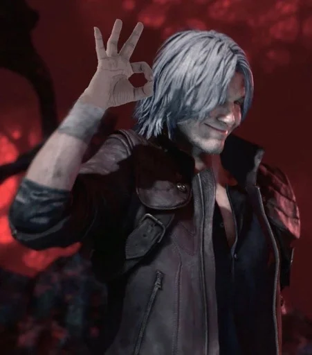 👌 Стикер «Devil may cry Мемы» для Telegram