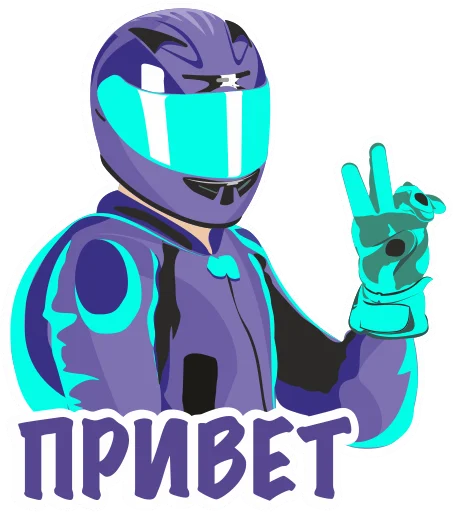 ✌ Стикер «motomem» для Telegram
