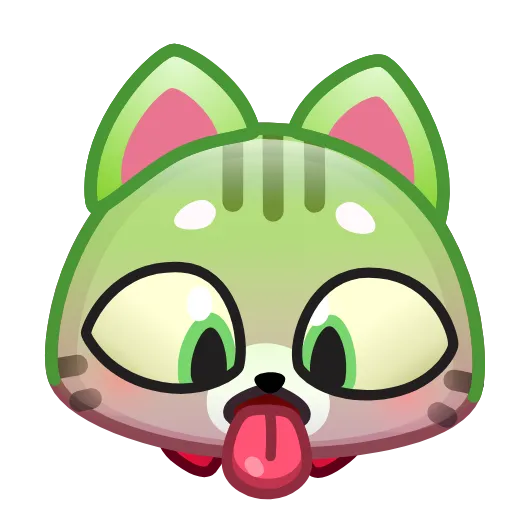 🤢 Стикер «Motty Cat Emoji» для Telegram