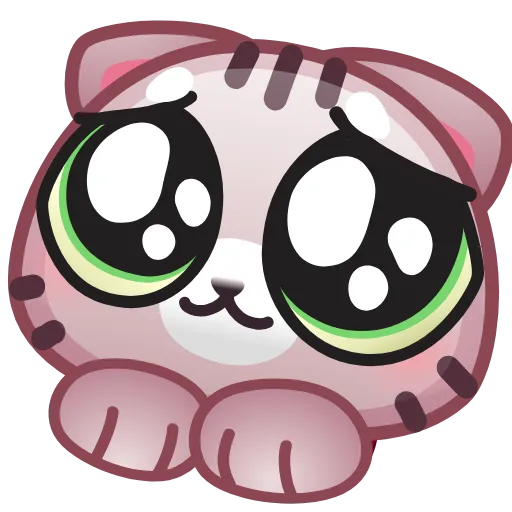 🥺 Стикер «Motty Cat Emoji» для Telegram