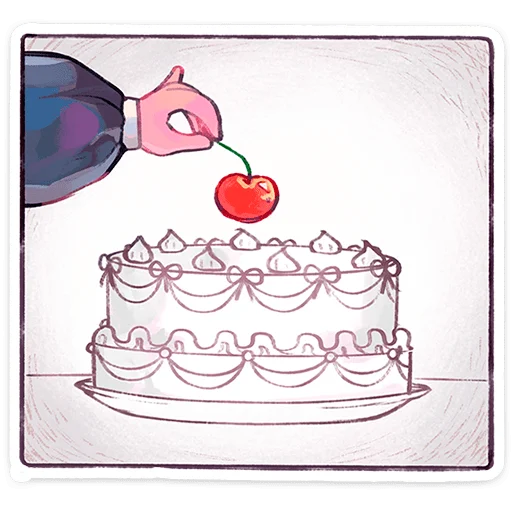 🐭 Стикер «Мышка Мэйд» для Telegram
