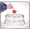 🎂 Эмодзи «Мышка Мэйд» для Telegram