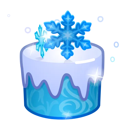 Эмодзи Mousse Cake для Telegram — скачать