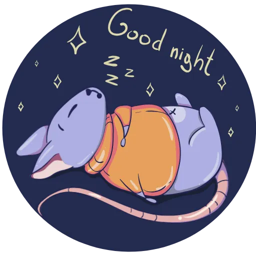 Стикерпак Mousy для Telegram — скачать