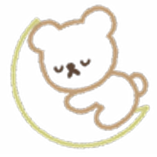 😴 Эмодзи «Move Kawaii» для Telegram