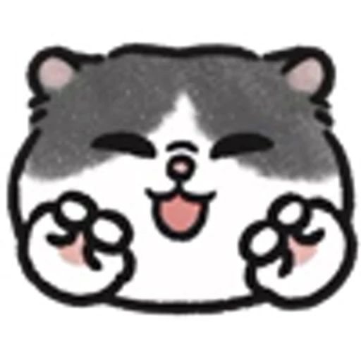 Эмодзи Cute Cats для Telegram — скачать
