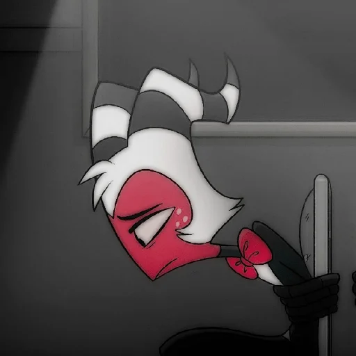 ☹️ Стикер «Moxy 666 / helluva boss» для Telegram
