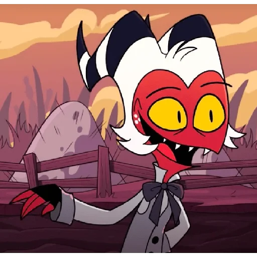 🥴 Стикер «Moxy 666 / helluva boss» для Telegram