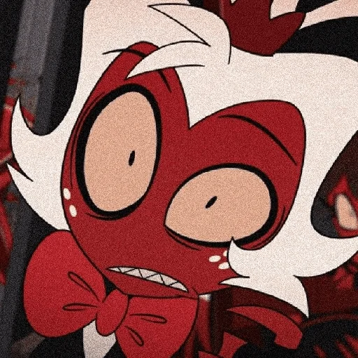 😧 Стикер «Moxy 666 / helluva boss» для Telegram